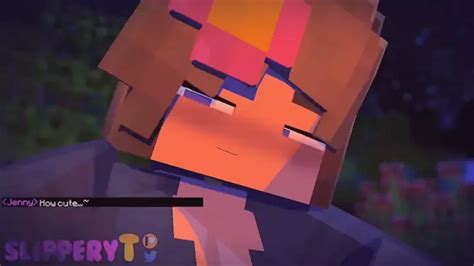 [SlipperyT] Jenny x Creeper — Видео .